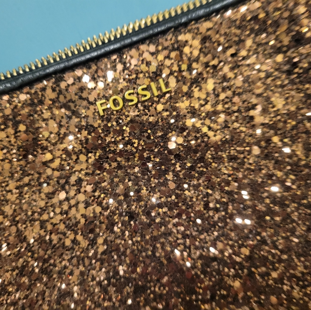 Fossil Glitter Clutch/Mini Bag